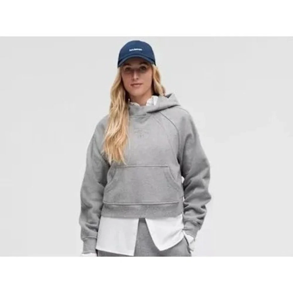 Lululemon Mock Neck Scuba Cropped Hoodie XS/S